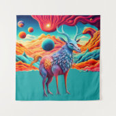 Alien Wildlife Wandteppich (Vorderseite)