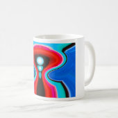 Alien willkommen kaffeetasse (VorderseiteRechts)