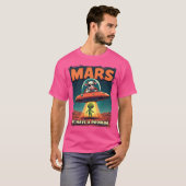 Alien wird entführt Mars wir haben ein Problem T-Shirt (Vorne ganz)