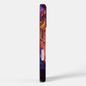 Alien Woman mit kosmischem Haar Case-Mate iPhone Hülle (Rückseite / Rechts)