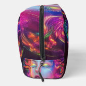 Alien Woman mit kosmischem Haar Waschbeutel (Rechts)