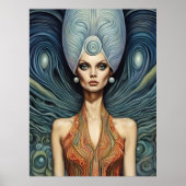 Alien Woman Poster (Vorne)