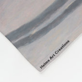 Alien Woman Roller Skaten Fantasy Art Blanket Fleecedecke (Ecke)