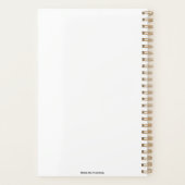 Alien Woman Roller Skaten Fantasy Art Planner Planer (Rückseite)