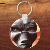 Alien World besuchte Schlüsselanhänger (Vorderseite)