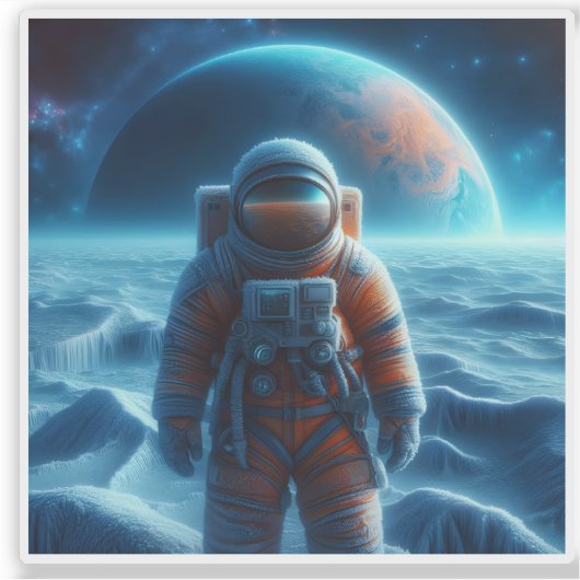 Alien World Explorer unter Fernplaner Aufkleber (Vorderseite)