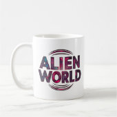 Alien World Kaffeetasse (Links)