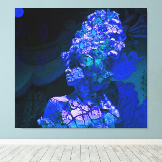 Alien World Leinwanddruck (Insitu (Holzboden))