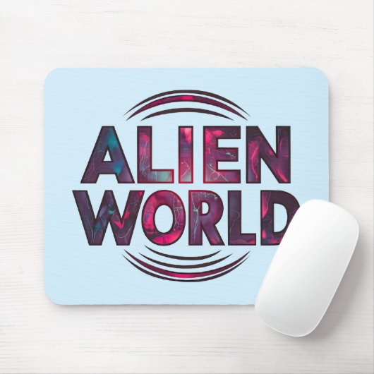 Alien World Mousepad (Mit Mouse)