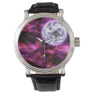 Alien World Outer Space Wild Planet Armbanduhr