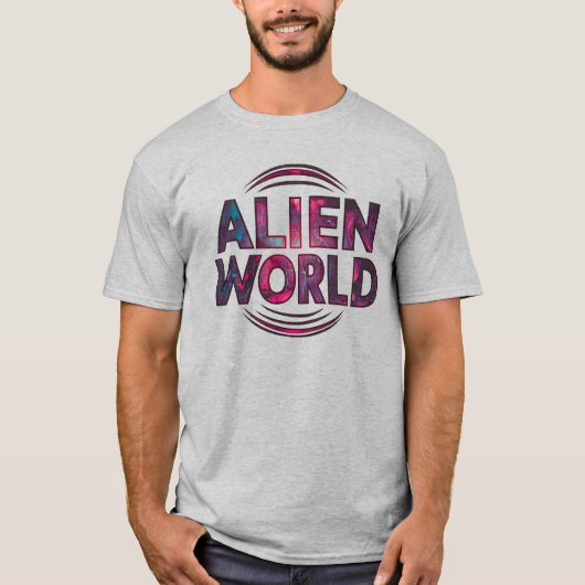 Alien World T-Shirt (Vorderseite)