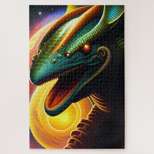 Alien Worlds 1014 Stück Jigsaw Puzzle (Vertikal)