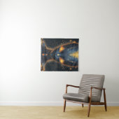 Alien Worlds: Begegnung mit dem Unbekannten" Wandteppich (Beispiel (Horizontal))