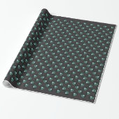 Alien Wrapping Paper Niedlich ET Grey Christmas Pa Geschenkpapier (Ungerollt)