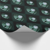 Alien Wrapping Paper Niedlich ET Grey Christmas Pa Geschenkpapier (Ecke)