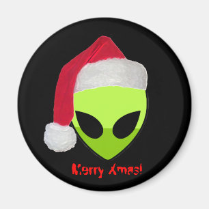 Alien Xmas! Magnet