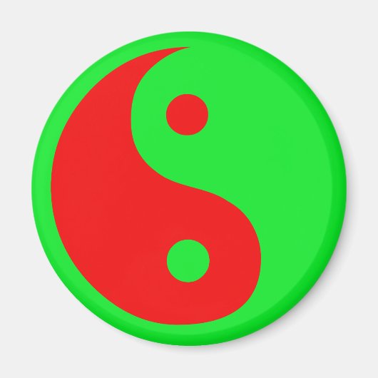 Alien Yin-Yang Magnet (Vorne)