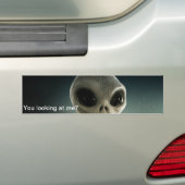 Alien, "You looking at me?" Car Sticker. Autoaufkleber (Auf Auto)