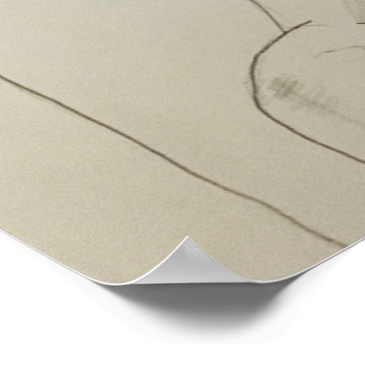 Alien zeichne Paul Poster (Ecke)