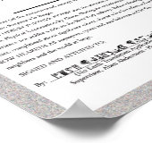 Alien - Zeugnis über die Entführung Poster (Ecke)