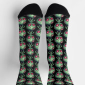 Alien Zombie Socken (Oben)