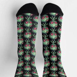 Alien Zombie Socken