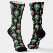 Alien Zombie Socken (Gewinkelt)