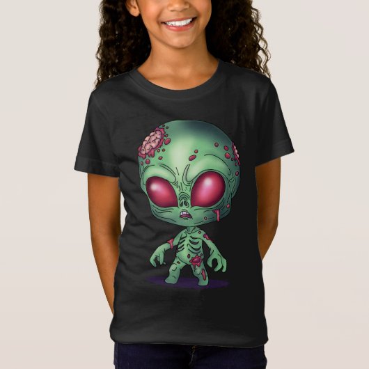 Alien Zombie T-Shirt (Vorderseite)