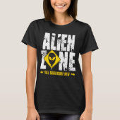ALIEN ZONE T-Shirt (Vorderseite)