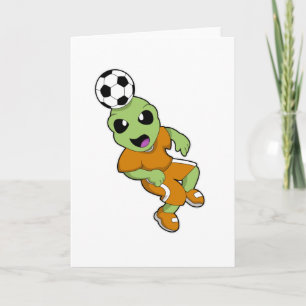 Alien zum Fußball Karte