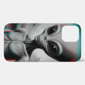 Alien zum Thema iPhone 12 Gehäuse Case-Mate iPhone Hülle (Rückseite (Horizontal))