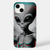 Alien zum Thema iPhone 14 Telefongehäuse Case-Mate iPhone Hülle (Rückseite)