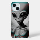 Alien zum Thema iPhone 15 Telefongehäuse Case-Mate iPhone Hülle (Rückseite)