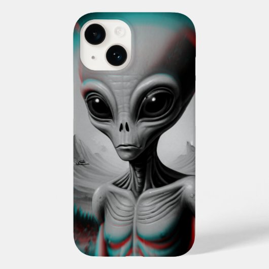 Alien zum Thema iPhone 16 Gehäuse Case-Mate iPhone Hülle (Rückseite)