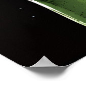 Alien zur Partyzeit Poster (Ecke)
