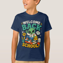 Alien Zurück in die Schule T-Shirt