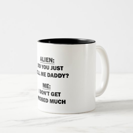 Alien Zweifarbige Tasse (VorderseiteRechts)