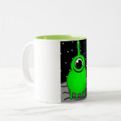 Alien Zweifarbige Tasse (Vorderseite Links)