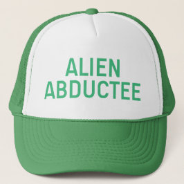 ALIENabductee-Sloganhut Truckerkappe