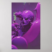 Alienating - Ken Gage Surreal Art Poster (Vorne)