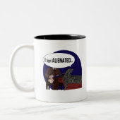 ALIENATION! ZWEIFARBIGE TASSE (Links)