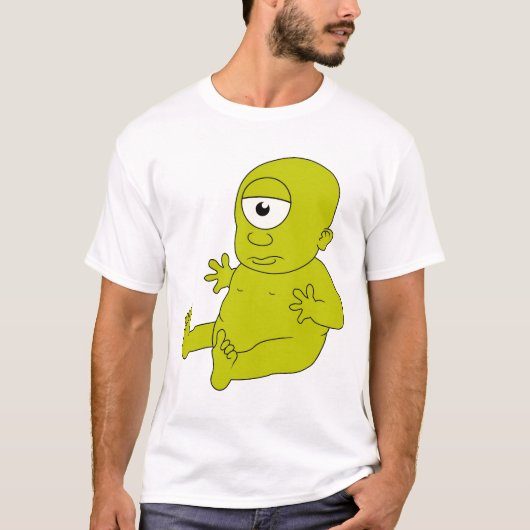 Alienbaby T-Shirt (Vorderseite)