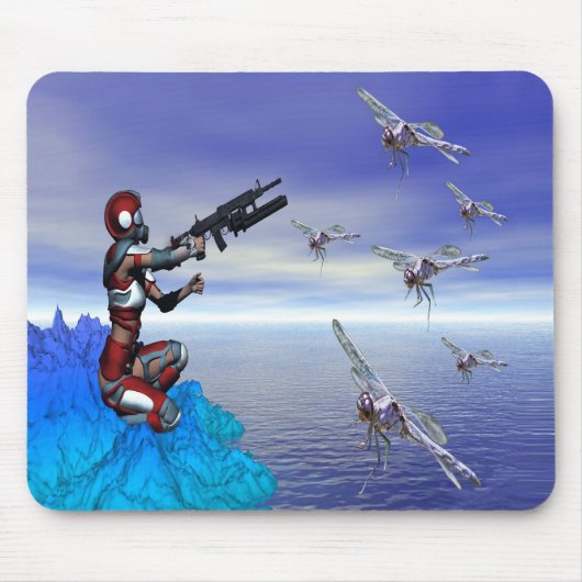 Aliener Planet Mousepad (Vorne)