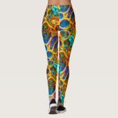 Alienes Gewebeprobe Leggings (Rückseite)