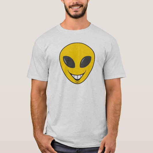 Aliengesicht T-Shirt (Vorderseite)