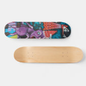AlienGraffitiSkateboard Skateboard (Horizontal)