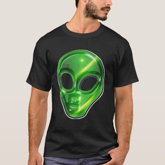 AlienGrün T-Shirt (Vorderseite)
