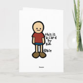 aliengrüße karte (Rückseite)