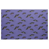Alieninvasion UFO bedruckt Stoff (Fat Quarter (45,7 x 55,9 cm))