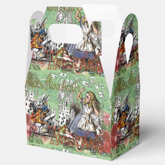 Alienkarten Wunderland Haskaninchen Geschenkschachtel (Geöffnet)